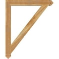 thumbnail image 3 of Ekena Millwork 4"W x 36"D x 44"H Traditional Arts & Crafts Rough Sawn Bracket, Western Red Cedar, 3 of 4