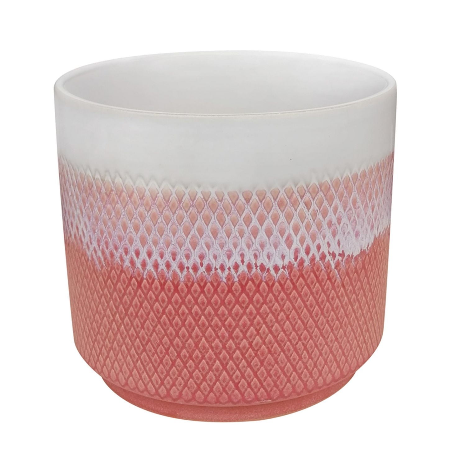 6 inch Ombre Diamond Pot