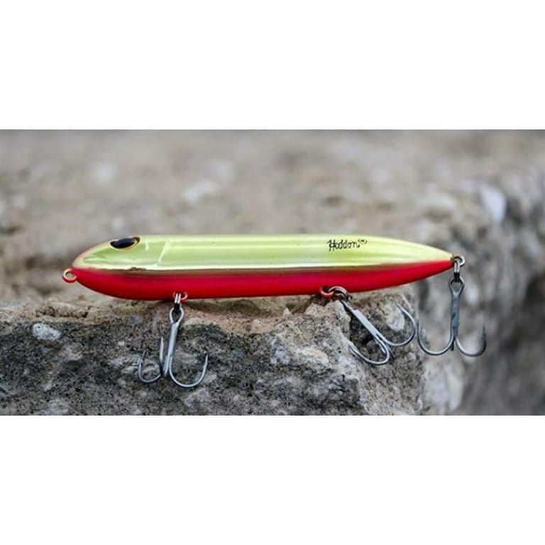 Heddon - Super Spook Jr. Bone / Feather Dressed