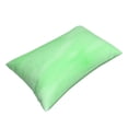thumbnail image 3 of YFYANG Super Soft Rectangular Plush Cushion Cover (Without Pillow Insert), Green Watercolor Background Comfort and Non-Pilling Hidden Zip Bedroom Sofa Pillowcases, 20"x30", 3 of 9