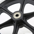 thumbnail image 2 of 8 Inch Wheelchair Front Wheels Disabled TPR Wheels Wheelchair Accessory, 2 of 4