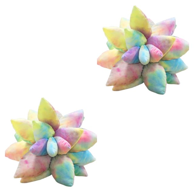Monstrate Adornos de almohada suculenta para niños, juguete de peluche Adorable, cojines 3D interesantes, regalo de cumpleaños, cojín para Type2 NO2