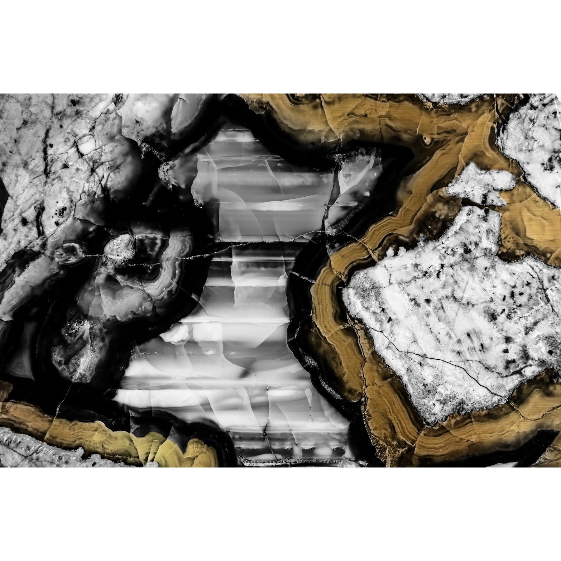 Marmont Hill "Center Caving" Painting Print on Wrapped Canvas