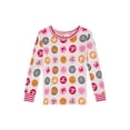 thumbnail image 2 of Barbie Toddler Girls Halloween Long Sleeve and Sleep Pants Pajama Set, 2-Piece, Sizes 12M-5T, 2 of 3