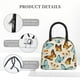 thumbnail image 4 of Fotbe Butterflies Bolsa de Almuerzo con Estampado, Lonchera Aislada, Contenedor de Comida Reutilizable Tipo Cooler a Prueba de Fugas, 4 of 6