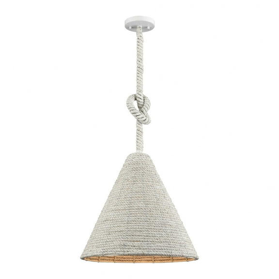 Elk Home - Air Loom - 1 Light Pendant In Coastal Style-17 Inches Tall and 16.5