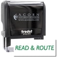 thumbnail image 1 of Large Self-Inking Read Route Stamp, Trodat Printy 4913, Press and Print Stamping, Impression Size 7/8" x 2-1/4", Up to 10,000 Impressions - Green Ink, 1 of 10