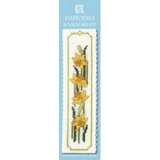 8 Pcs Wooden Embroidered Bookmark Cross Stitch Kits for Kids Childrens Books Student, Size: 13.00X6.00X0.30CM, Other