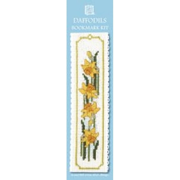 Daffodils Bookmark - Cross Stitch Kit
