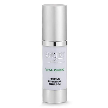 Repechage Vita Cura Triple Firming Cream. Anti Aging Face + Neck Moisturizer Cream. Clinically Proven to Help Improve the Appearance of Skin Firmness, Lines & Wrinkles 1fl