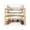 Bamboo, variant on odorsTT Expandable Bamboo Spice Rack Organizer for Cabinet - Stackable Shelves for Kitchen Seasoning & Pantry Storage, Sturdy & Versatile