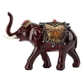 thumbnail image 2 of Estatua De Elefante ANGGREK Escultura Artesanal De Resina Estilo Moderno CI3115, 2 of 8