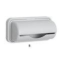 thumbnail image 4 of Inteprter Tenedor montado en la pared para bolsas de comestibles, contenedor compacto y ligero para bolsas de plástico, aplicación amplia Almacenamiento y organización del hogar gris S, 4 of 6