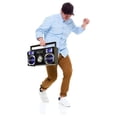 thumbnail image 7 of Studebaker SB2145B 80s Retro Street Bluetooth Boom Box with FM Radio & CD Player (Black), 7 of 7