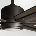 thumbnail image 4 of Progress Lighting Glandon 6-Light Antique Nickel LED Ceiling Fan with Remote Control and Reversible Blades, 4 of 11