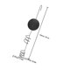 thumbnail image 2 of WEUVEB 2Ud Velas Colgante De Hierro Negro Para Sofisticada En Y Puertas, 2 of 8