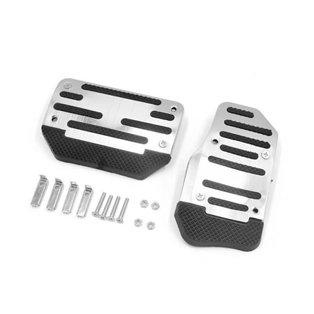 2 in 1 Racing Sports Non-Slip Automatic Car Gas Brake Pedal Pads Cover (Best Racing Brake Pads)