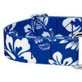 thumbnail image 7 of Country Brook Petz® 1/2 inch Royal Blue Hawaiian Martingale Dog Collar and Leash, Mini, 7 of 7