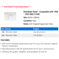 thumbnail image 2 of Distributor Rotor - Compatible with 1988 - 1995 GMC C1500 1989 1990 1991 1992 1993 1994, 2 of 2