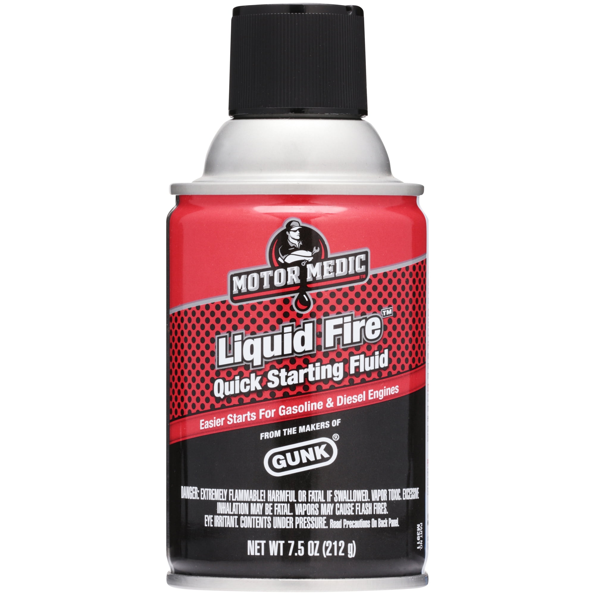 Gunk Motor Medic Liquid Fire Quick Starting Fluid 7 5 Oz Can Walmart Com Walmart Com Gunk Motor Medic Liquid Fire Quick Starting Fluid 7 5 Oz Can Walmart Com Walmart Com