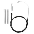 thumbnail image 3 of Mosiee Traction Cable Strap 5 Cable Ties For 22 Inch Self-Propelled Lawn Mower, 3 of 8