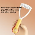 thumbnail image 5 of Potato Masher,Safe For Non-Stick Cookware. Cooking and Kitchen Gadget purple potato mashing and rolling, 5 of 6