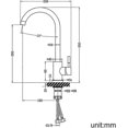 thumbnail image 2 of New - Kitchen Faucet Black 360 Rotatable Kitchen Faucet Made Of Stainless Steel Suitable For Kitchen Sin_Perfect Gift, 2 of 5