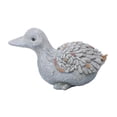 thumbnail image 2 of Estatua de pato, figura de animal, decoración, escultura de resina para patio, césped, jardín. Pato mentiroso, 2 of 9