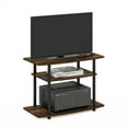 thumbnail image 5 of Furinno Turn-N-Tube No Tools 3-Tier TV Stands in Amber Pine/Black, 5 of 6