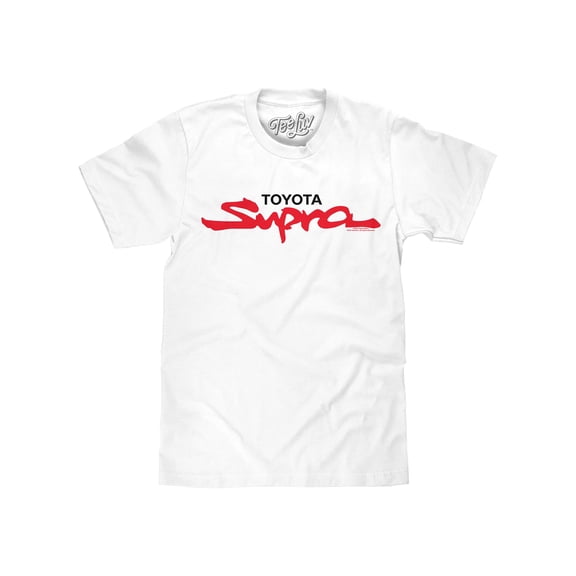 Tee Luv Toyota Supra Mk4 Japanese Sports Car Logo T-Shirt (Men's) (L)
