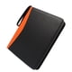 thumbnail image 5 of Carpeta de 9 bolsillos para tarjetas coleccionables, 360 bolsillos laterales de carga, para tarjetas coleccionables naranja, 5 of 9