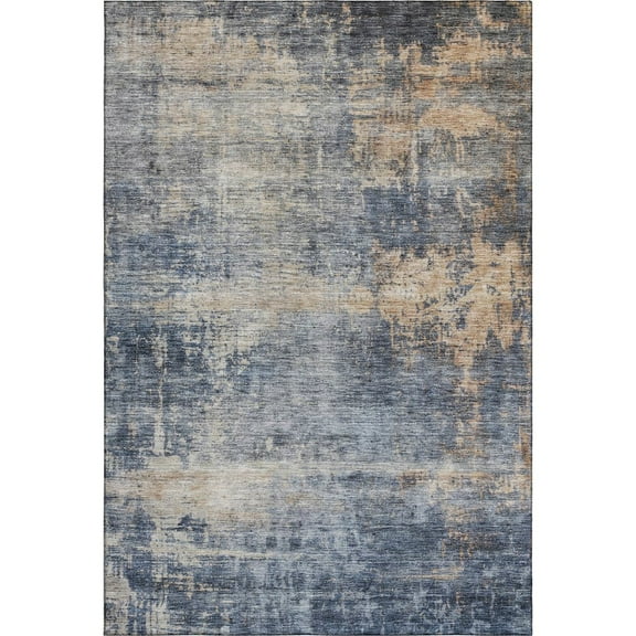Dalyn Rugs Premium Machine Washable Mayfield AMF1217 Denim 2'6" x 3'10" Rug