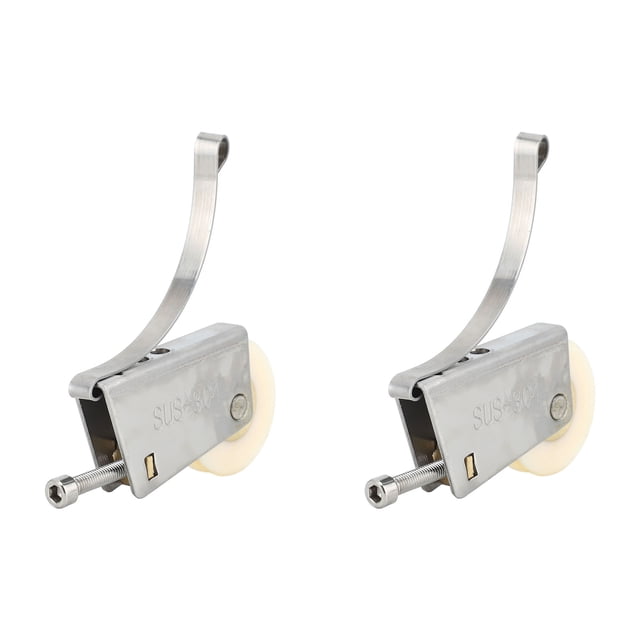Sliding Door Window Roller Pulley Durable Sturdy Stainless Steel Set 2 Bathroom and Kitchen