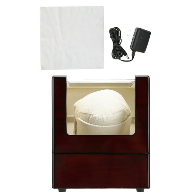 Filfeel Single Automatic Watch Winder Box, Watch Display Storage Box For Wristwatch Mechanical Watch