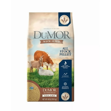 DuMOR Non-GMO All Stock Pelleted Livestock Feed 40 lb
