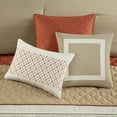 thumbnail image 3 of Gracie Mills 7-Piece Transitional Color Block Comforter Set - GRACE-15588, 3 of 5