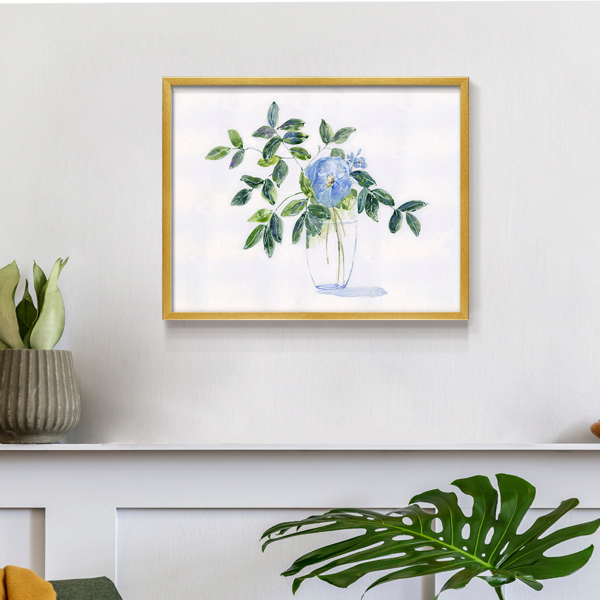 Rustic Simplicity I by Sally Swatland - Restickable Framed Giclée Print