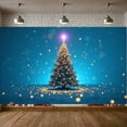 thumbnail image 3 of LED Lights Christmas Tree Snowy Landscape Festive Decor Holiday Season Celebration for Christmas Party Winter Decoration Indoor, 3 of 9