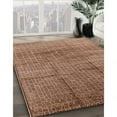 thumbnail image 2 of Ahgly Company Indoor Square Mid-Century Modern Light Copper Gold Solid Area Rugs, 6' Square, 2 of 6