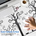 thumbnail image 2 of Long Mouse Pads for Desk,Halloween Night Scene Pattern Desk Mats on Top Of Desks, Desk Mouse Pad Extra Large with 3mm Non-Slip Base and Stitched Edge for Gaming,Office,Work,Home 47.3x23.6in, 2 of 5