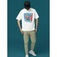 thumbnail image 2 of Chillin' ICEE Polar Bear Retro Graphic Men's T-shirt, 2 of 4