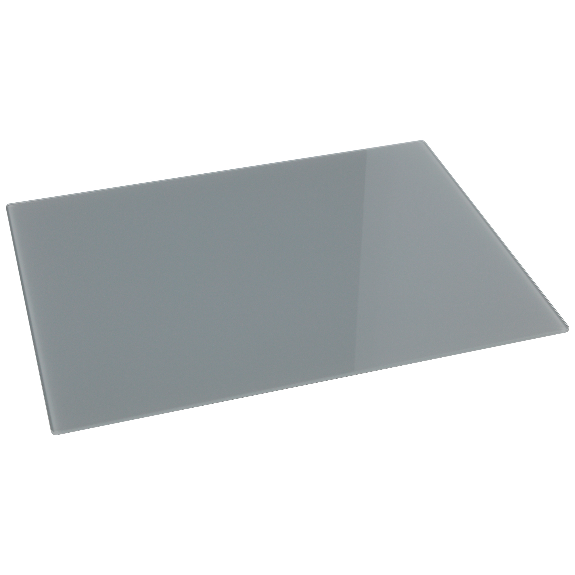 New York Central Grey Tempered Glass Palette 12x16" Tabletop Rectangle – Scratch-Resistant, Easy-to-Clean Artist Palette for Precise Color Mixing, Reduced Glare, Solvent-Resistant