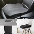 thumbnail image 3 of Car Booster Seat Cushion Memory Foam Seat Cushion Protector Cover Height Increase Mats Adult Car Seat Booster Cushion, 3 of 5