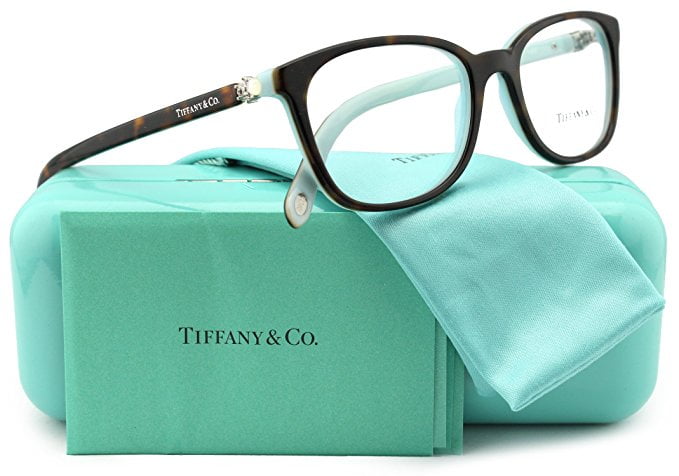 tiffany havana blue eyeglasses