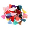 thumbnail image 3 of MYG Polyester Couleur 3cm Suspendu Cercle Exquis Petit Pompon Pompons, 3 of 6