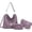 B6-3pcs/Set Purple, variant on Large Crossbody Purses Set For Women Tote Handbags Ladies Hobo Bags With Matching Wallet 4 count