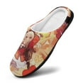 thumbnail image 3 of Genshin Impact Women's Cotton Home Shoes, Trendy Printed Slippers Thick Plush Warm House Slippers 11-12(42-43), 3 of 8