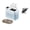 Blue(No 12V+car power cord), variant on Portable Small Ice Maker, 12V Compact Mini Ice Cube Maker Countertop, Auto-Cleaning Electric Ice Machine for Home Kitchen Outdoor Camping RV (Blue(No 12V+car Power Cord))