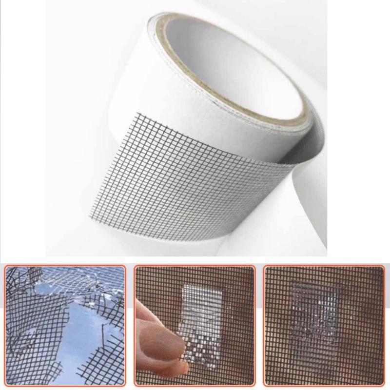 Details about   1 Roll Sticky Window Screen Tape Durable Covering Mesh Fiberglass Easy Apply 