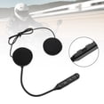 thumbnail image 3 of Helmet Bluetooth Earphone Headset Speaker Player Universal Black For Motorcycle, 3 of 10